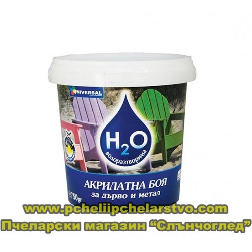 Боя за кошери на водна основа - бяла