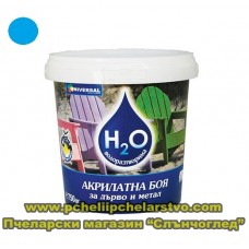 Боя за кошери на водна основа - небесно синя