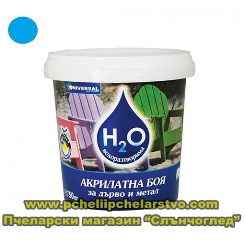 Боя за кошери на водна основа - небесно синя